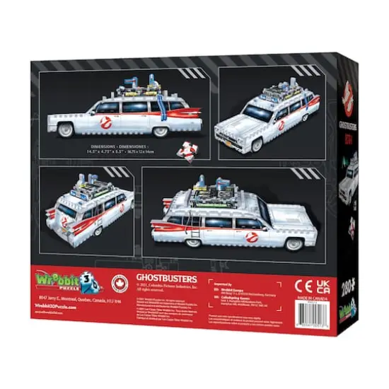 Ghostbusters - Ecto-1 3D Puzzle: 280 Pcs {5}
