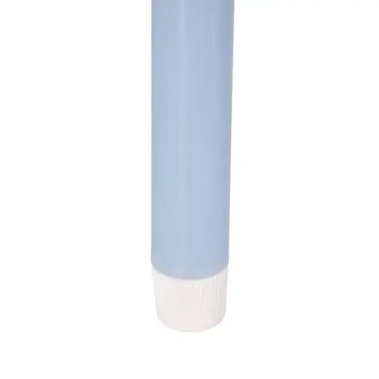 11" Flameless Wax Candles with Remote Control, 6ct. Light Blue {5}