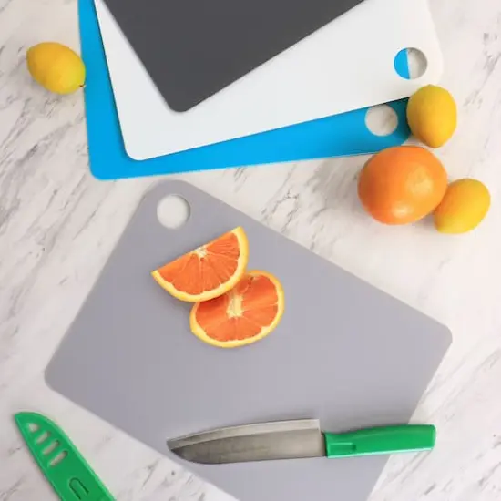 Oster Easy Chop 4-Piece Assorted Colors Cutting Mat Set {6}