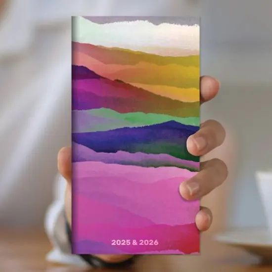 TF Publishing 2025-2026 Small Purple Mountain Majesty Monthly Pocket Planner {3}