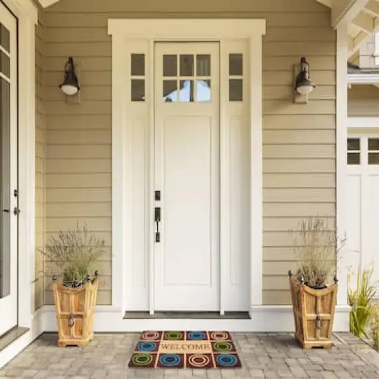 DII&reg; Circles Welcome Doormat {6}