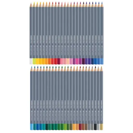 Faber-Castell® Goldfaber Aqua 48 Color Watercolor Pencil Set {3}