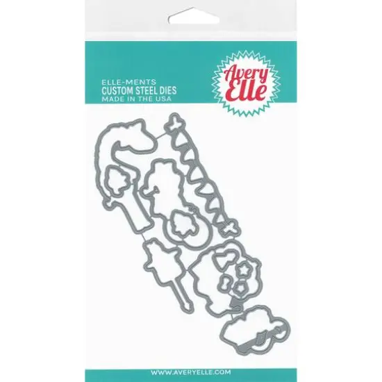 Avery Elle Elle-Ments A Head Above Custom Steel Dies {1}