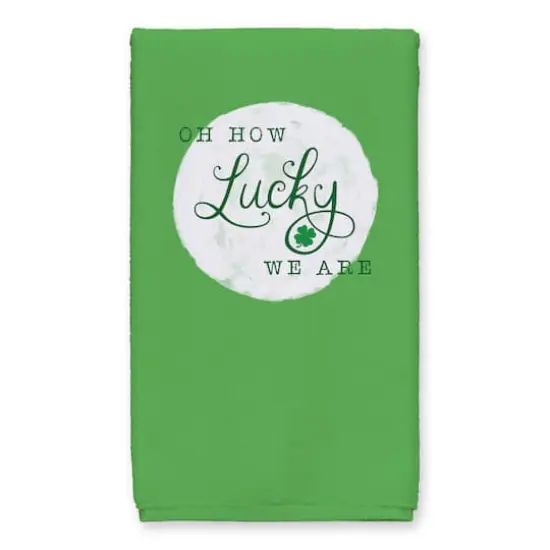 Oh How Lucky St. Patrick's Day Tea Towel Set {3}