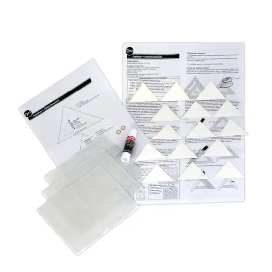 Dritz&reg; FabriFlair 3.5" Trilliant Pattern Ornament Kit {5}