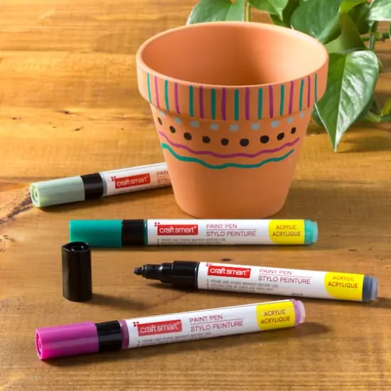 4mm Permanent Paint Pens Midtone Set by Craft Smart&reg; {3}