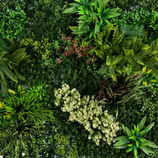 40" Amazon Rainforest Artificial Living Wall Panel {5}