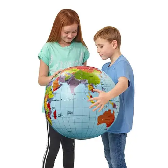 Brainstorm Toys 20" Inflatable Mega Globe {4}