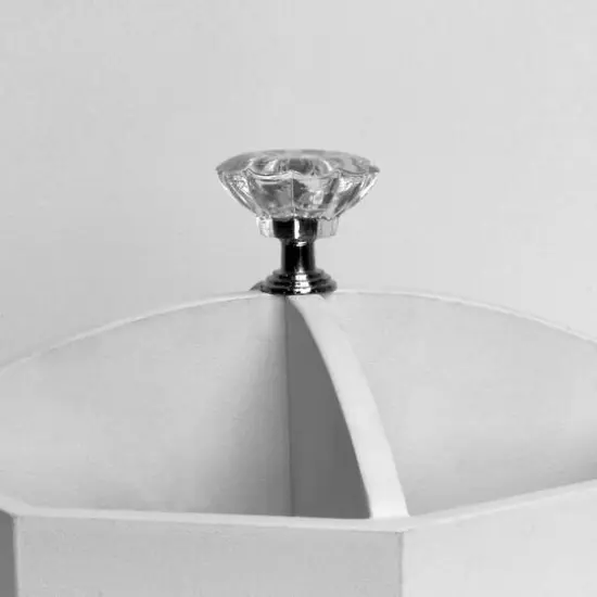 American Art D&eacute;cor&trade; White 4 Compartment Swiveling Stationary Desk Organizer {5}