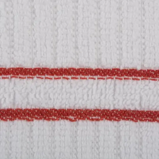 DII&reg; Ribbed Terry Dishcloth, 12ct. Red {7}