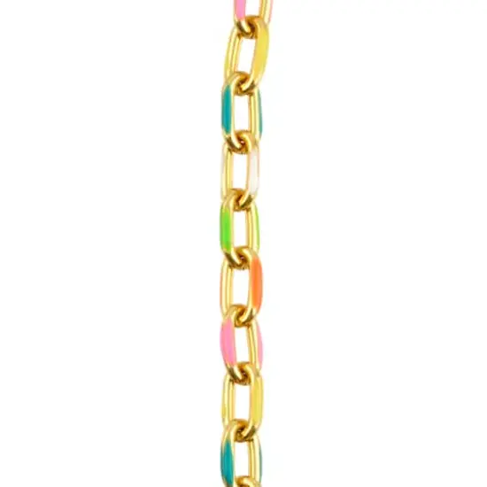 18" Gold Enamel Clip Chain by Bead Landing&trade; {1}