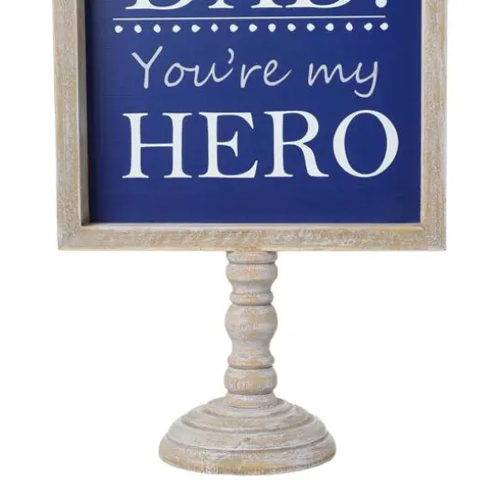 Glitzhome&reg; 11.5" Father's Day Table D&eacute;cor {6}