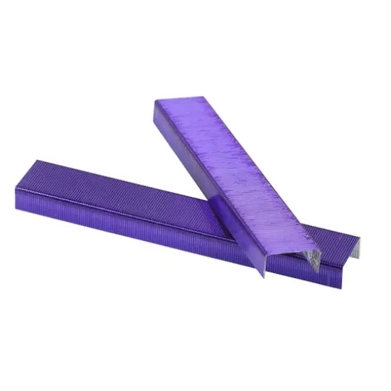 JAM Paper Standard Size Staples, 5,000ct. Purple {4}