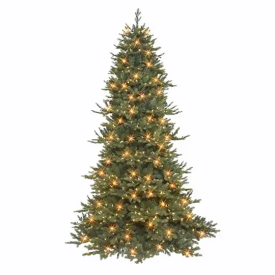 7.5ft. Pre-Lit Royal Majestic Douglas Fir Artificial Christmas Tree, Color Select LED Lights {1}