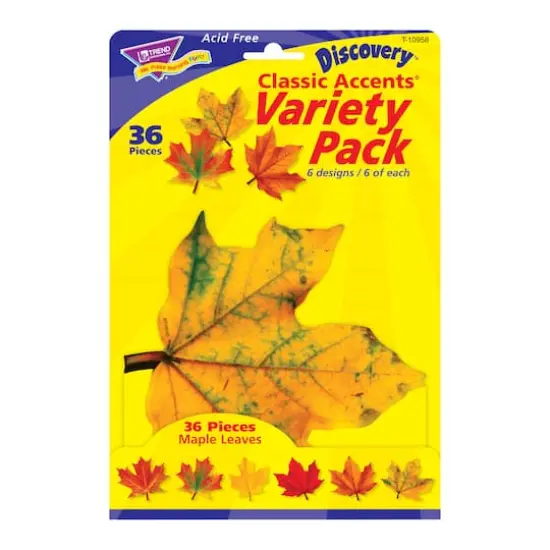 Trend Enterprises&reg; Maple Leaves Classic Accents&reg; Variety Pack {3}
