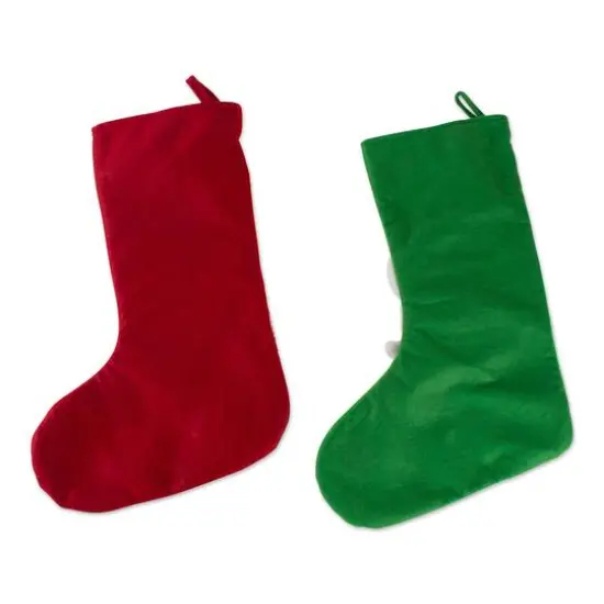 DII&reg; Santa & Snowman Stocking Set {5}