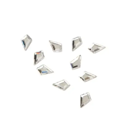 6.4mm Crystal Kite Glue-On Austrian Crystals by Bead Landing&trade;, 10ct. {1}