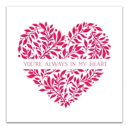 Always Here Canvas Wall Art {2}