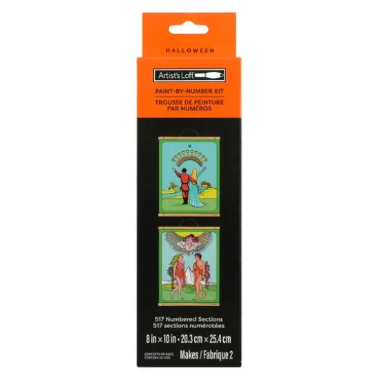8" x 10" Lovers Tarot Paint-by-Number Kit by Artist's Loft&reg; {6}