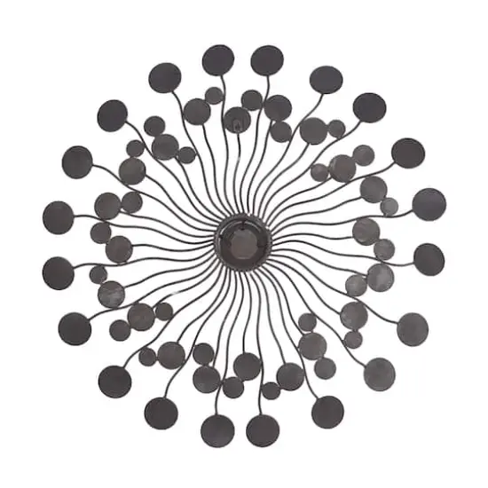 Multicolor Modern Ornamental Metal Wall Decor {7}