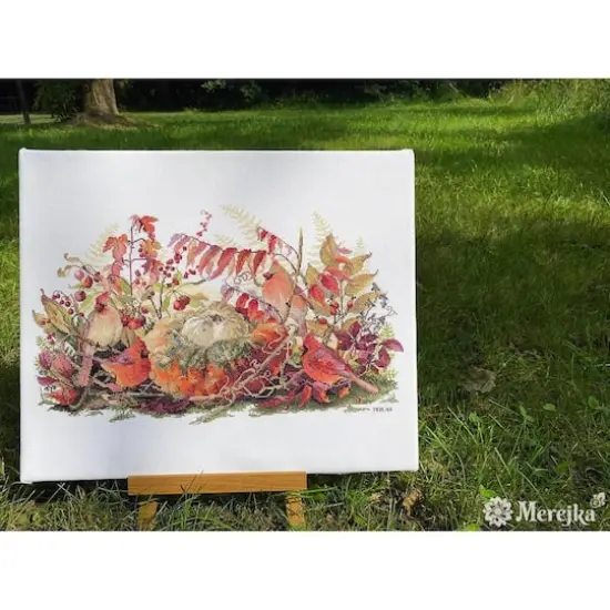 Merejka Rhapsody in Red Counted Cross Stitch Kit {4}