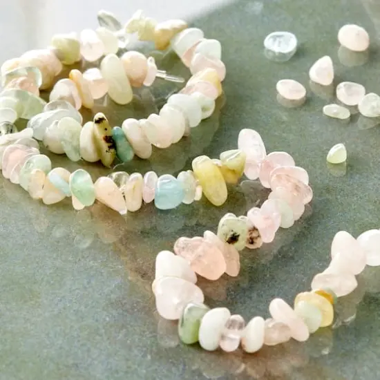 Morganite Chip Beads by Bead Landing&reg; {3}