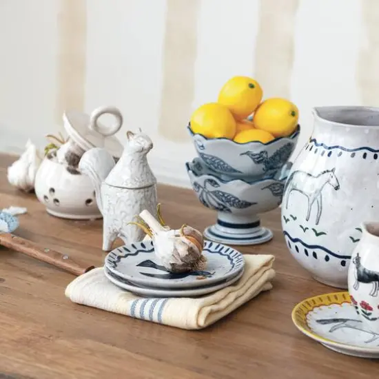 Hello Honey&reg; 7.25" Horse Stoneware Pitcher {6}