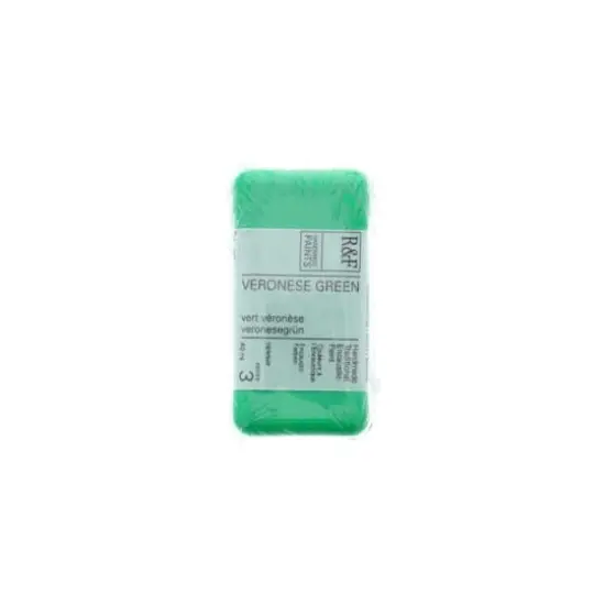 R&F&reg; Encaustic Paint Cake, 40mL Veronese Green {1}