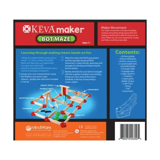 KEVA&reg; Bot Maze Maker {8}
