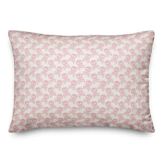 Skull And Crossbones Throw Pillow {1}