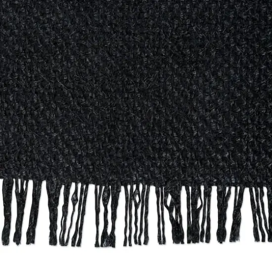 DII&reg; Black Jute Placemat (Set of 6) {3}