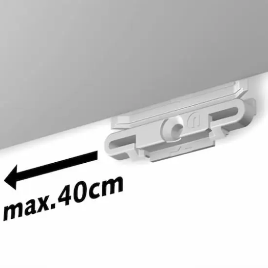 HangZ&reg; 6ft. Gallery Rail Hanging System {4}