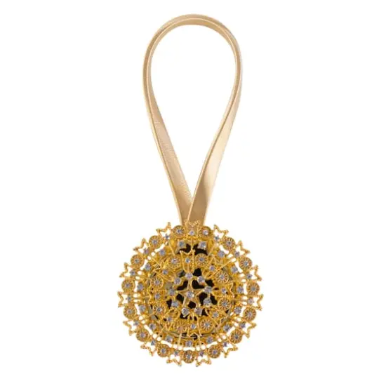 Simplify Gold Magnetic Curtain Tie Back {1}
