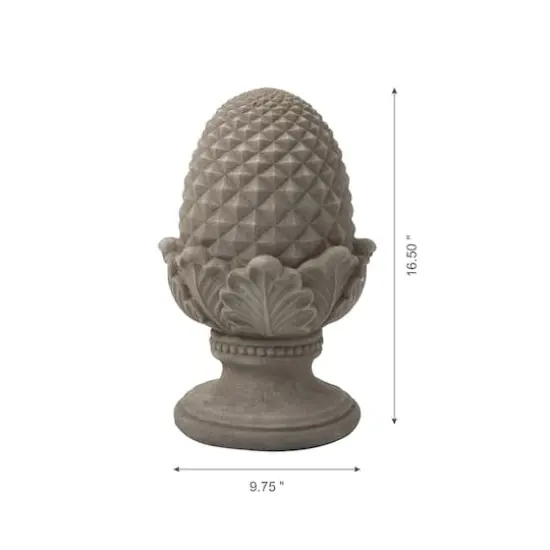 Glitzhome&reg; 16.5" Artichoke Garden Statue {3}