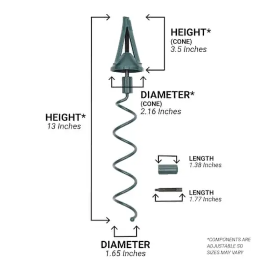 Village Lighting Christmas Tree Topper Holder {13}