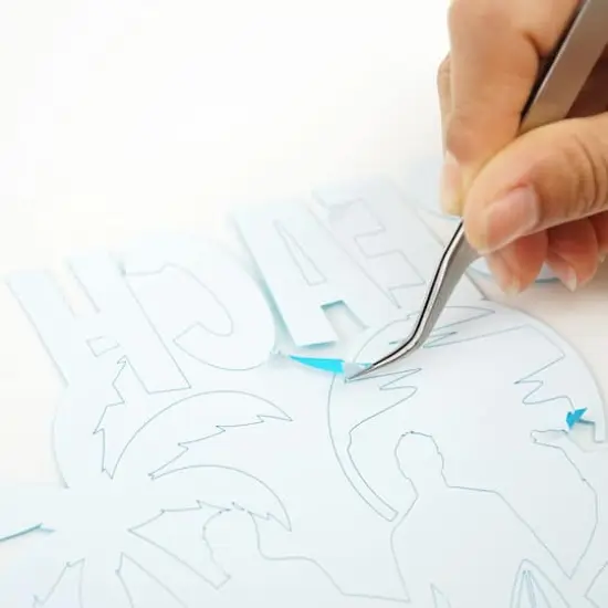 Glow-in-the-Dark Heat Transfer Vinyl by Make Market&reg; Atomic Blue {5}