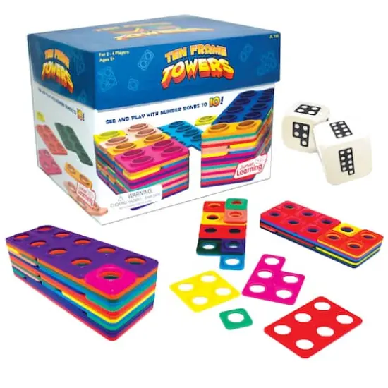 Junior Learning&reg; Ten Frame Towers {1}