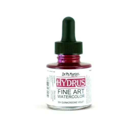 Dr. Ph. Martin's&reg; Hydrus&trade; Fine Art Watercolor, 1oz. 30H Quinacridone Violet {1}