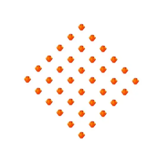 John Bead Preciosa 6mm Czech Crystal Rondelle Beads, 36ct. Hyacinth {4}