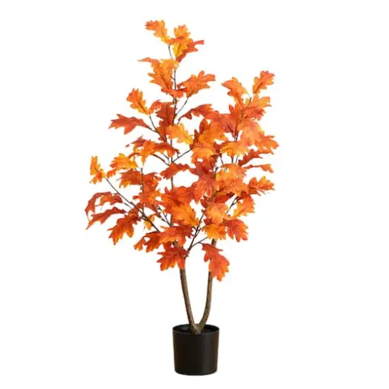3ft. Autumn Oak Artificial Fall Tree {1}