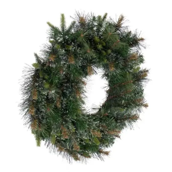 24" Cashmere Artificial Christmas Wreath {5}