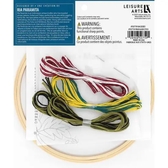 Leisure Arts&reg; Daisies Embroidery Kit {3}