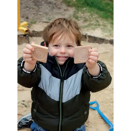 Yellow Door Match Me Sensory Flower Tiles Play Set {6}