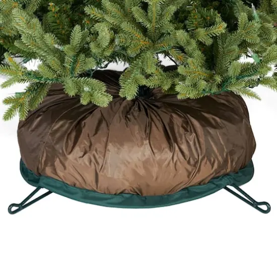 9ft. Green Upright Protective Christmas Tree Storage Bag {5}