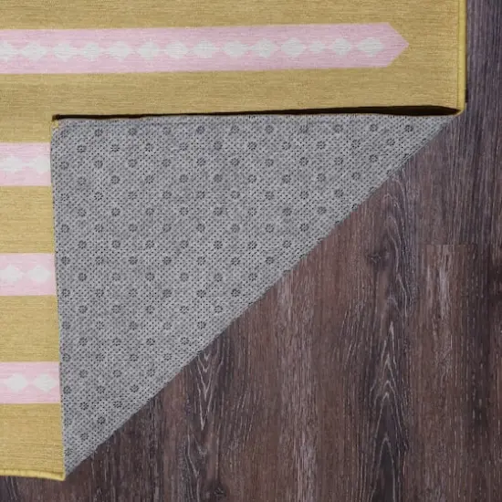 My Magic Carpet Dash & Dot Washable Rug Honey Beige {5}