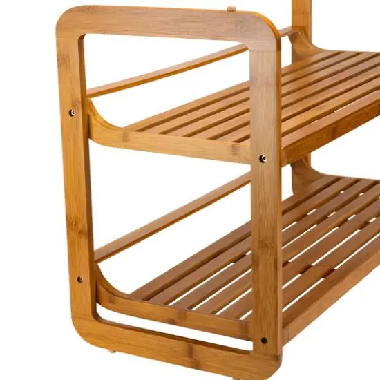 Organize It All Lohas Collection 2 Tier Stackable Shoe Rack {6}