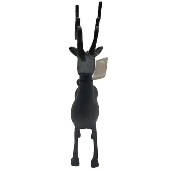 Black Standing Reindeer Metal Tabletop D&eacute;cor by Ashland&reg; {5}