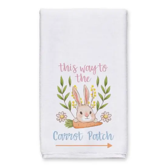 This Way To Carrot Patch 16" x 25" Tea Towel - Set of 2 {3}