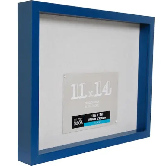 Sapphire Blue 11" x 14"Belmont Shadow Box by Studio D&eacute;cor&reg; {3}