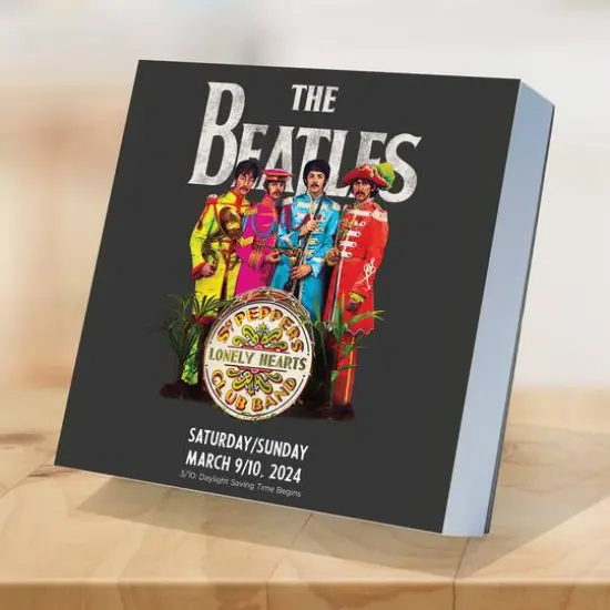 TF Publishing 2024 The Beatles Daily Desktop Calendar {4}